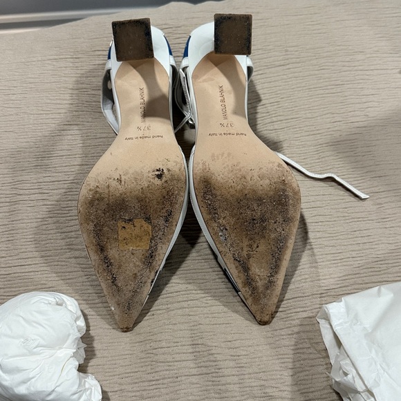 Manolo Blahnik Urema Pointed toe d’orsay pump - Picture 4 of 12